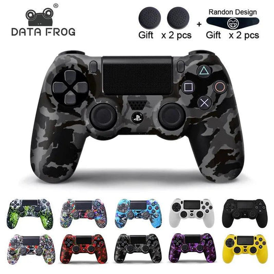 DATA FROG For SONY Playstation 4 PS4 Controller Protection Case Soft Silicone Gel - GENESIZ GAMING