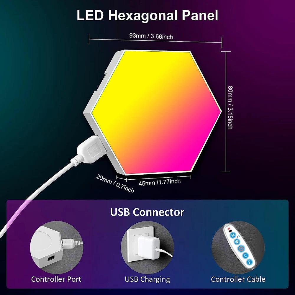 Fivemi Hexagon LED Lights - GENESIZ GAMING