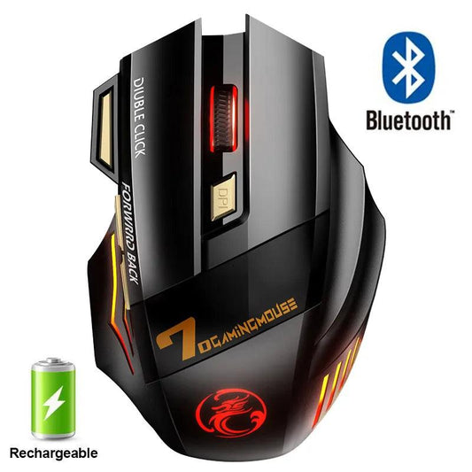 IMICE Rechargeable Wireless Gaming Mouse - GENESIZ GAMING
