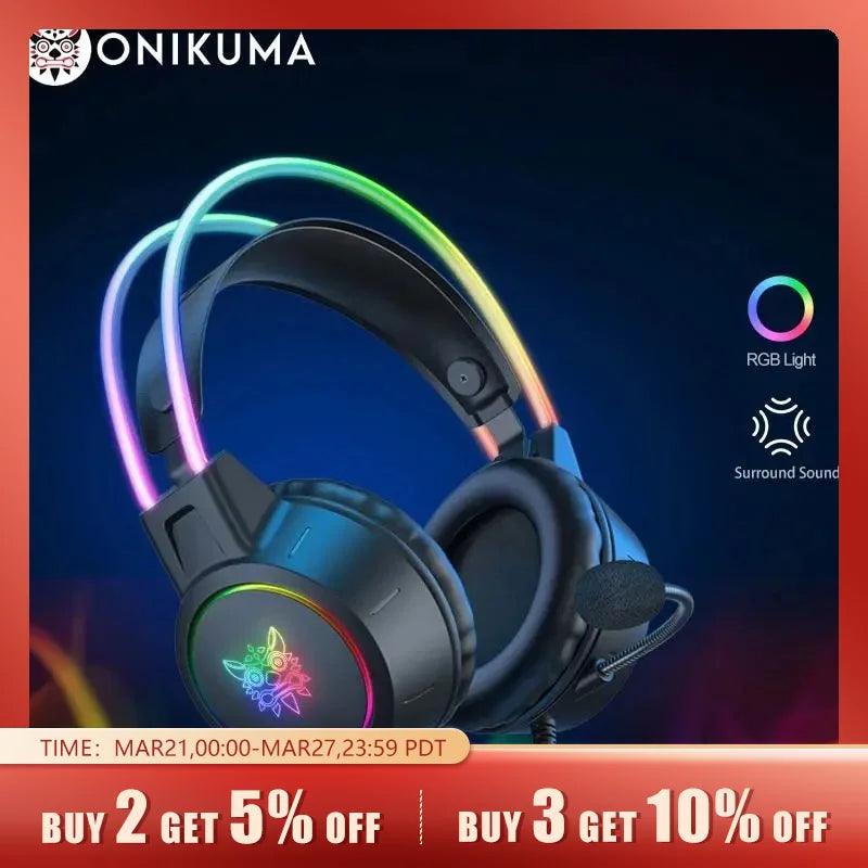 ONIKUMA X15 Pro Over-Ear Gaming Headset - GENESIZ GAMING