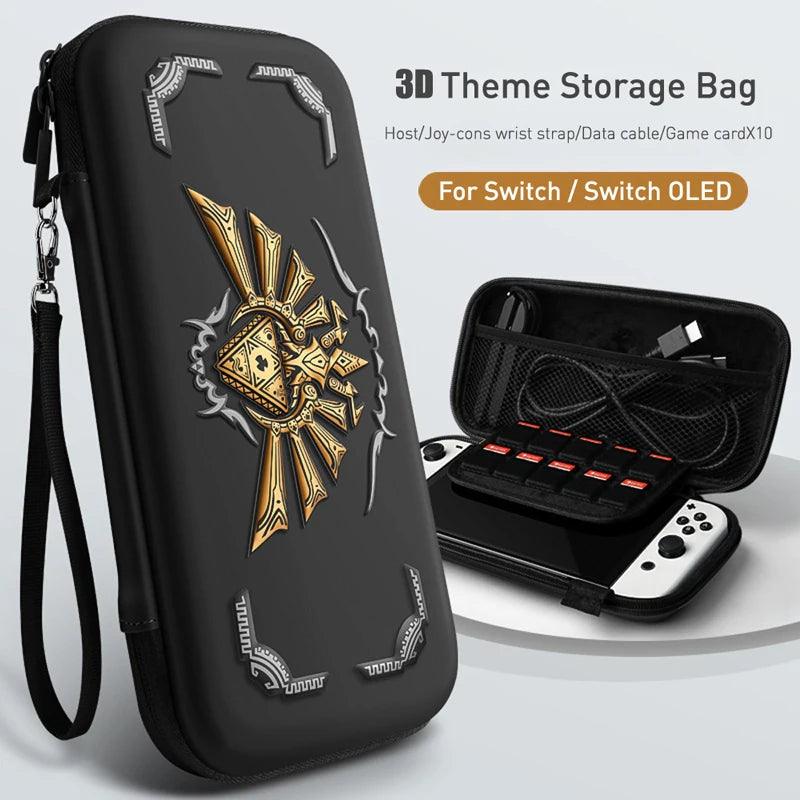 Pokémon 3D Theme Storage Bag For Nintendo Switch - GENESIZ GAMING