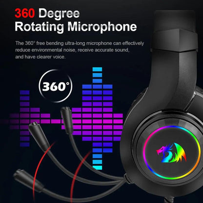 REDRAGON HYLAS H260 RGB Gaming Headphone - GENESIZ GAMING